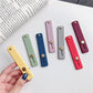 Push Pull Rainbow Phone Grip Silicone Phone Stand Finger Ring Holder Finger Strap Bracket Portable Telescopic Wrist Band - Caseverse