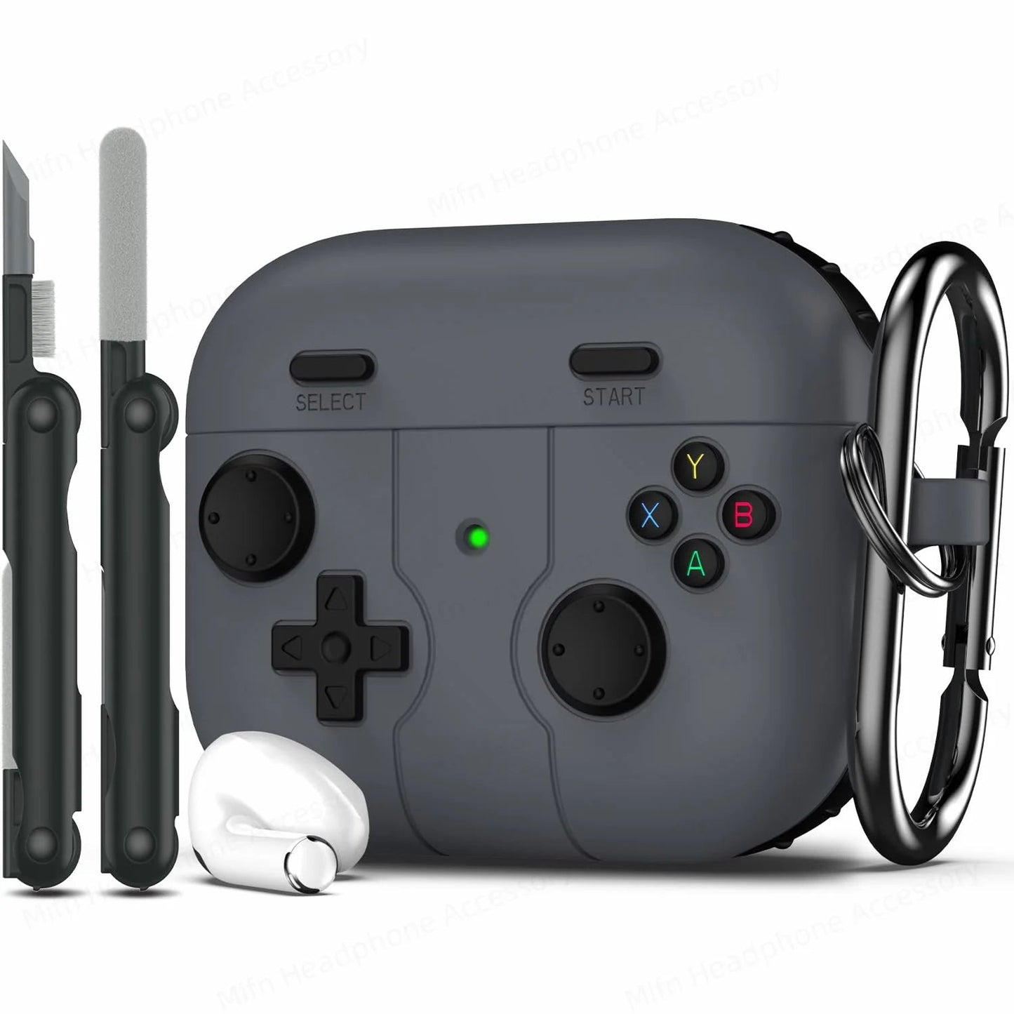 for AirPods 3rd generation charging case With cleaning kits for apple airpods airpod 3 silicone case 3D Game controller Caseverse