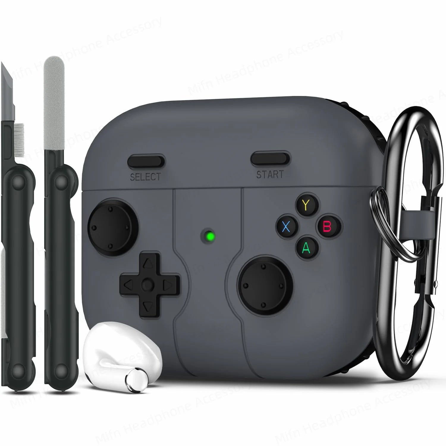 for AirPods 3rd generation charging case With cleaning kits for apple airpods airpod 3 silicone case 3D Game controller Caseverse