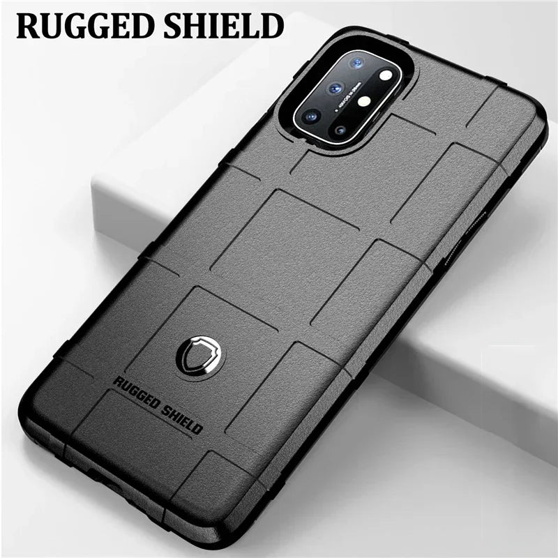 Rugged Shield Shockproof Phone Case For OnePlus 8T 9 10 Pro Nord 2T N10 N100 N20 N200 CE 2 Lite 5G Soft TPU Silicone Back Cover - Caseverse