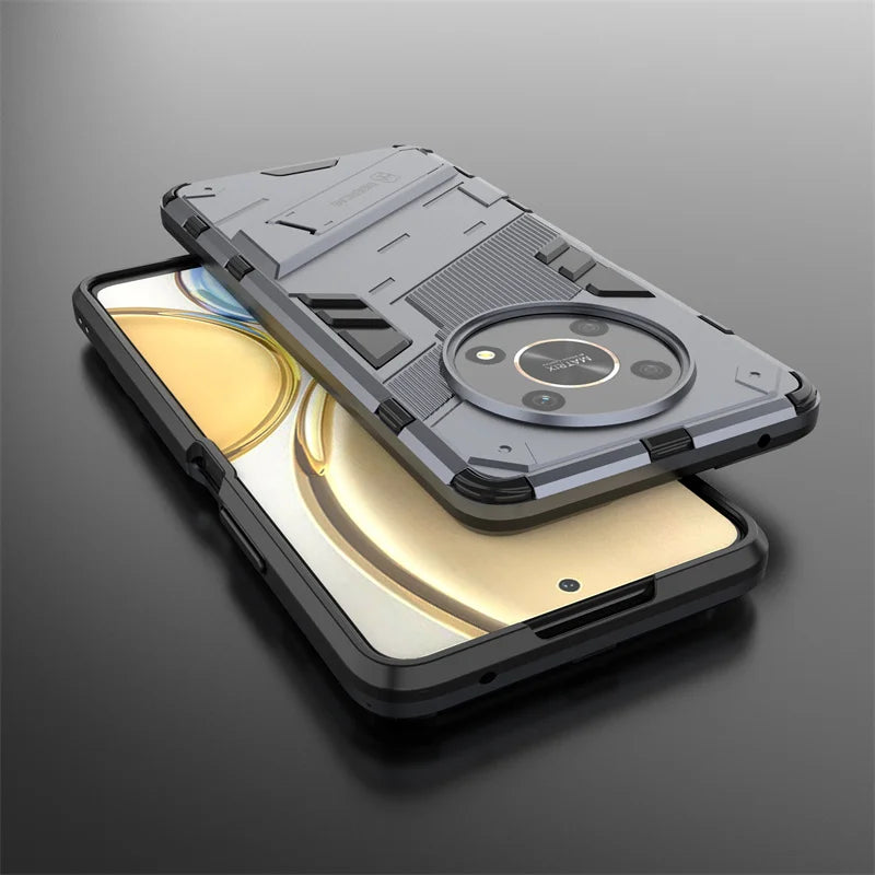 For Honor Magic 4 Lite Case Magnetic Holder Shockproof Armor Phone Cases for Honer Magic4 Lite 5G 4Lite Light 5G Rugged Cover - Caseverse