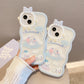 Kawaii Sanrio Cinnamoroll With Bracelet Bracket Phone Case For iPhone 15 14 13 12 11 Pro Max XR XS MAX X 7 Back Cover Y2k Gift - Caseverse