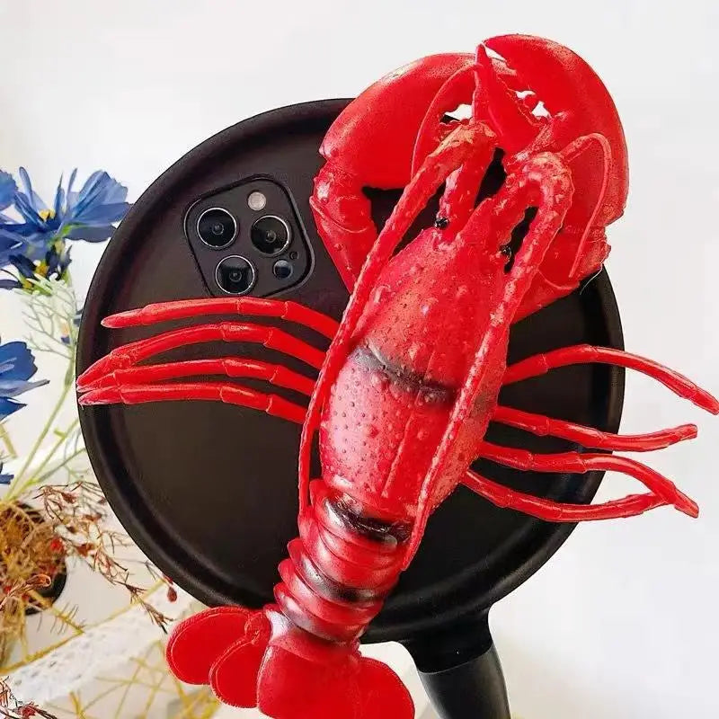 Super Cute Funny Pan Cases Cover for iPhone 15 14 13 16 Pro max Phone cases Shockproof Hard Pc Full Cooking Seafood Handle Funda - Caseverse