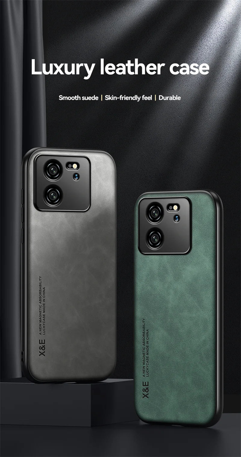 For Xiaomi Mi 13T Pro Case Luxury Magnetic Leather Soft Phone Cases for Xiaomi 13T Pro Mi 13 T 13T Pro 13TPro T13 5G Back Cover