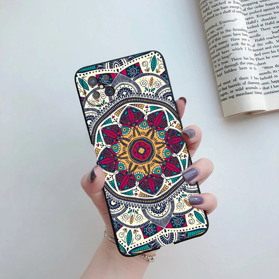 Case For OPPO Reno4 Z 5G Phone Case Cute Flower Cartoon Silicone Soft Back Fundas Cover For OPPO Reno 4Z CPH2065 Reno4Z 5G Coque - Caseverse
