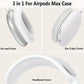 3 in 1 Soft Silicone Skin Protector Headphones Case For Airpods Max Cases Anti Scratch Shockproof Earphone Cover Accessories Caseverse