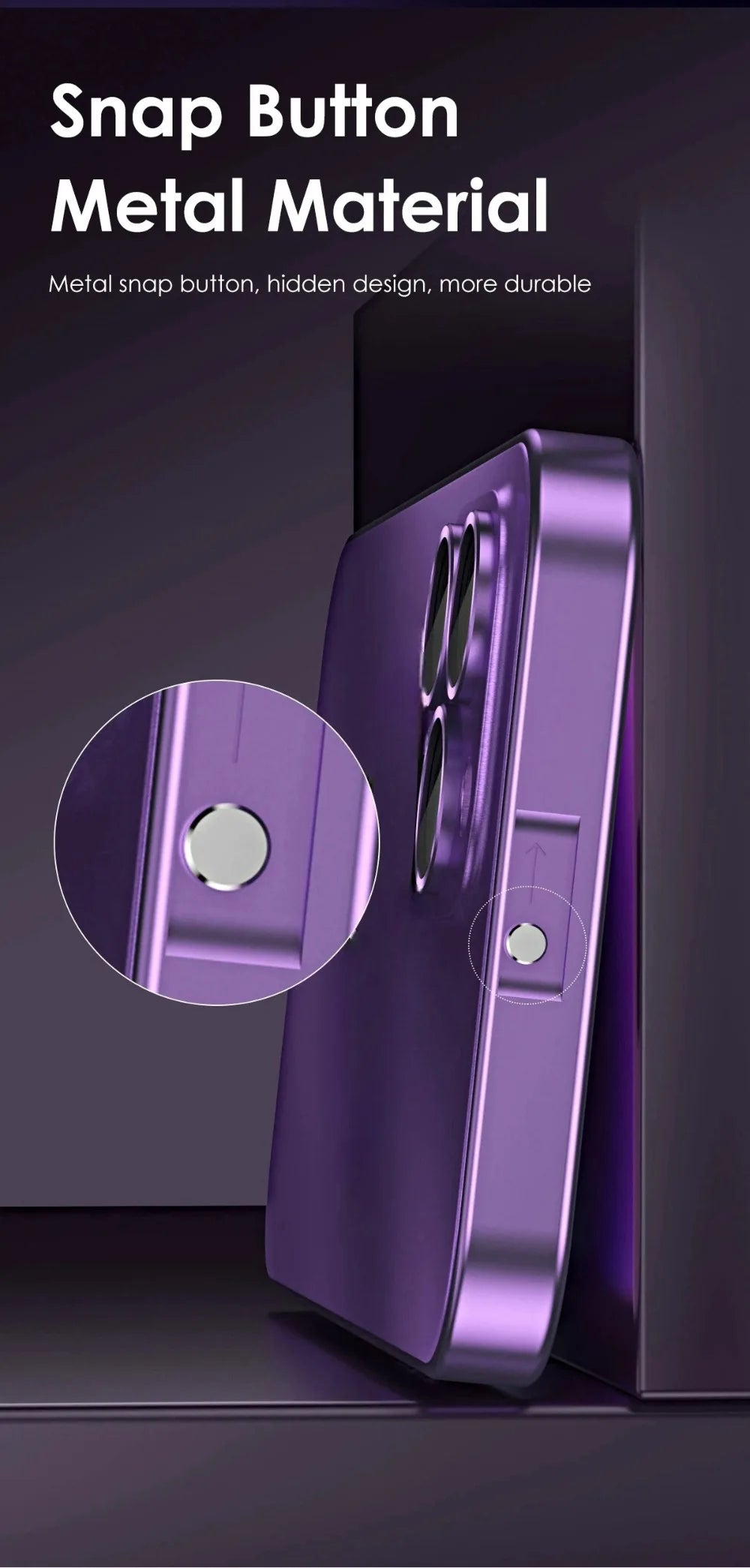 Luxury Aluminum Metal Frame Phone Case For iPhone 16 15 14 13 12 Pro Max Plus Camera Lens Glass Protect Shockproof PC Back Cover Caseverse