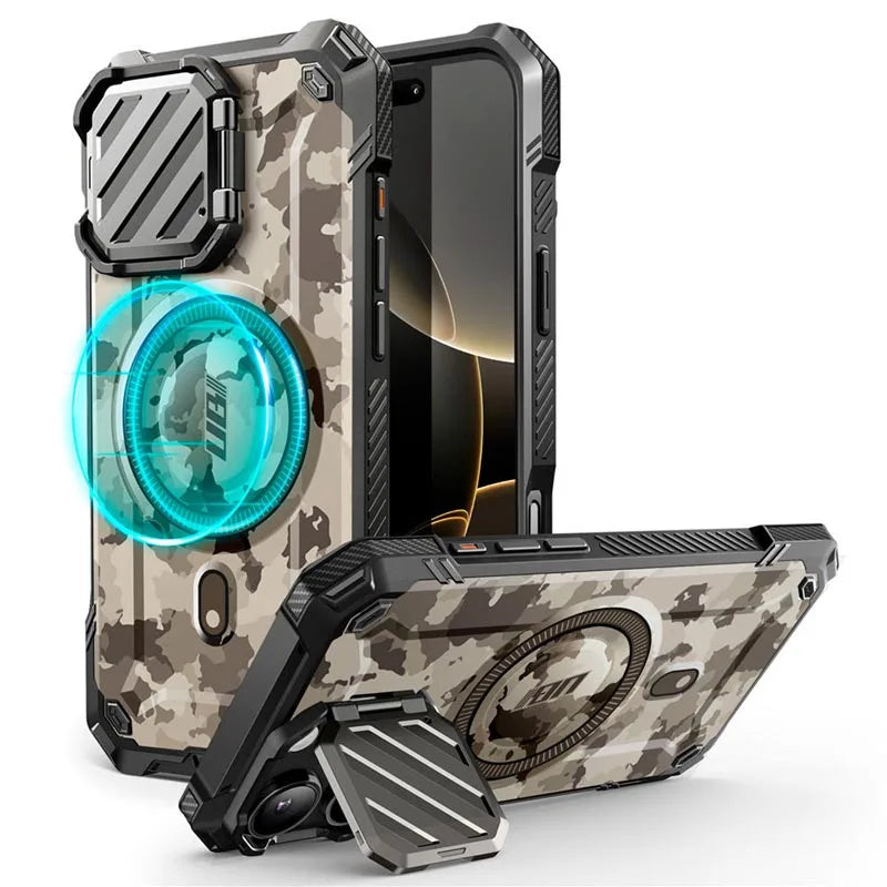 SUPCASE For iPhone 16 Pro Case 6.3" 2024 UB Mag XT Heavy Duty Rugged Strong Magnetic Phone Case with Camera Cover