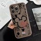 Mickeys Minnies Yk2 Red Cute Phone Case for IPhone 16 15 14 13 12 11 Pro Max Mini XR XS X 7 8 Plus Soft TPU Back Cover - Caseverse