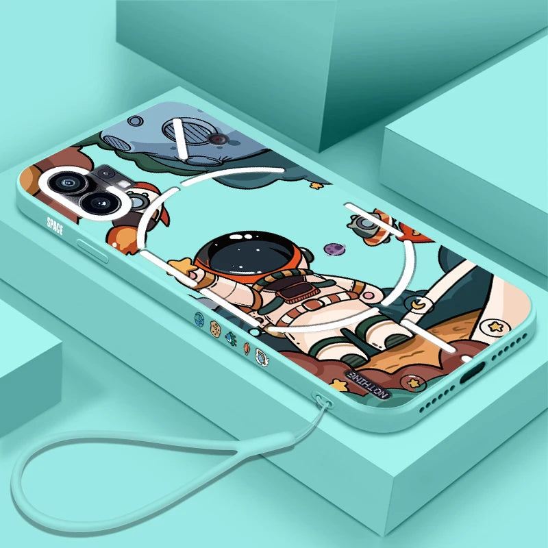 Liquid Silicone Case for Nothing Phone 1 Protective Case Phone 1  Full Wrap Drop-proof Soft Case - Caseverse