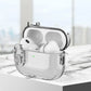 Transparent Crystal Wireless Bluetooth Earphone Case For Airpods Pro 2 2nd TPU Clear Switch Lock Cover For Funda Airpods 4 2024