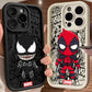 Marvel Cartoon Venom Deadpool Groot Phone Case for iPhone 16 Cases iPhone 15 14 13 12 Mini 11 Pro Max 16 Plus X 15Pro Back Cover - Caseverse