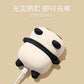 Cute Lying Panda Headphone Case For AirPods 4 (2024) Airpod Pro 1 2 3 Bluetooth Earbuds Charging Box Protective Earphone Cover Caseverse