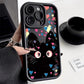 Candy Color Cute Cat Phone Case For iPhone 16, 15 Matte Shockproof Cover - Caseverse