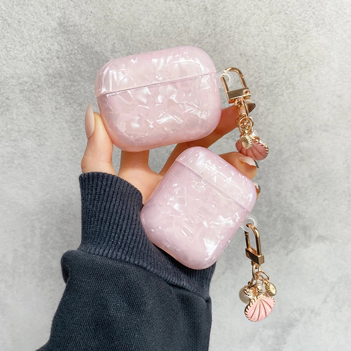 Clearance_Luxury Girls Pearl Case For Airpods Pro 2 1 Case For Apple AirPods Pro 2 3 Case Cover For Airpods Pro With Keychain Ea Caseverse