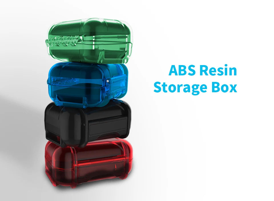 KZ Earphone Case ABS Resin Waterproof Protective Portable Storage Case Bag Box Earbud for KZ ZSN ZS6 ASX ZSX ZAX AS16 EDX Caseverse