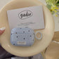 The Blue Polka Dot + Ring Is Suitable for Apple for Airpodspro2 Case/For Airpodspro Case/For Airpods4 Case/For Airpods3 Case/For Airpods2 Case/Fashion Earphone Case/Simple Earphone Case Caseverse