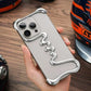 iPhone Phone Case Metal 3D Hollow Case For iPhone16 ProMax 14 15 Pro 16Plus  Aluminum Alloy Track Shell Air Bag Shockproof Cover Caseverse