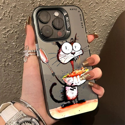 Personalized graffiti Cartoon Cat Phone Case For Xiaomi Redmi Note 13 12 11 Pro Plus 5G 12S 11S 10S 10 Pro Redmi 13C 4G Cover Caseverse