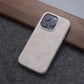 Luxury Business Vintage Leather Magnetic Phone Case for IPhone 16 Plus 15 14 13 12 Pro Max Metal Camera Frame Shockproof Cover Caseverse