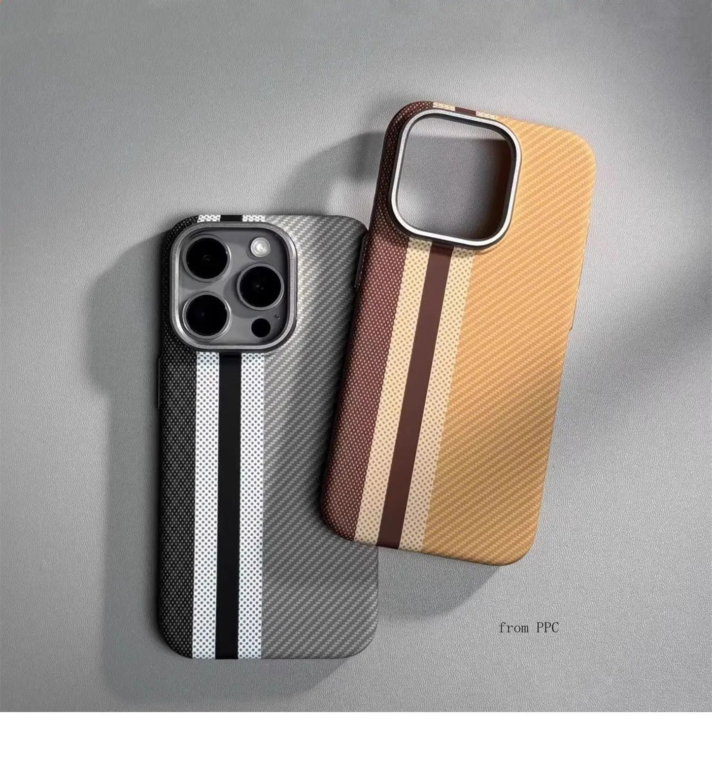 Carbon Fibre Magnetic Phone Case 16 Cover for iPhone 15 14 Pro Max Wireless Charging MagSafe Shell Alloy Camera Ring Armor Funda Caseverse