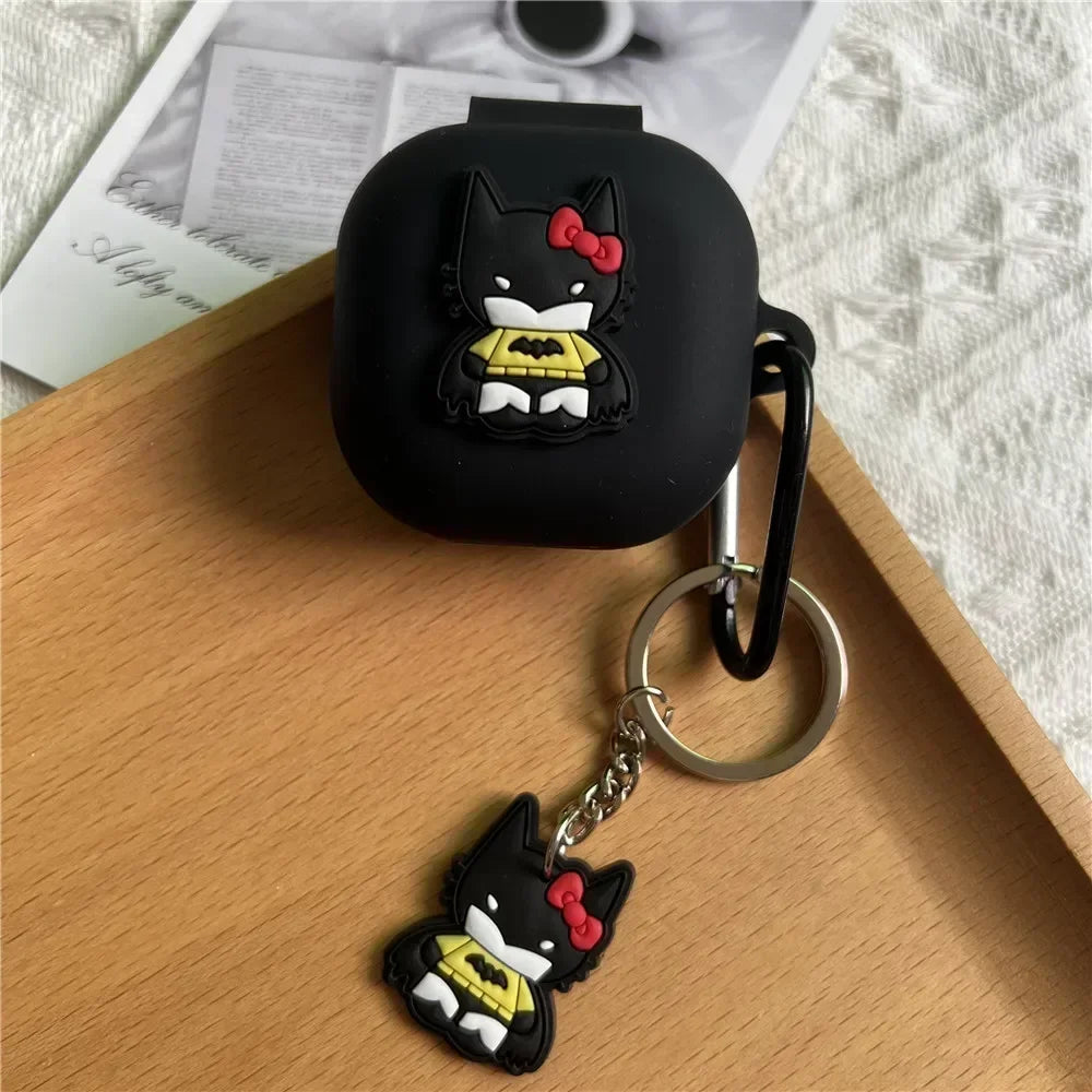 Cartoon Silicone Bluetooth Earphone Protective Case Suitable for SHOKZ OpenFit 2 T920 Scratch Resistant Earphone Case Caseverse