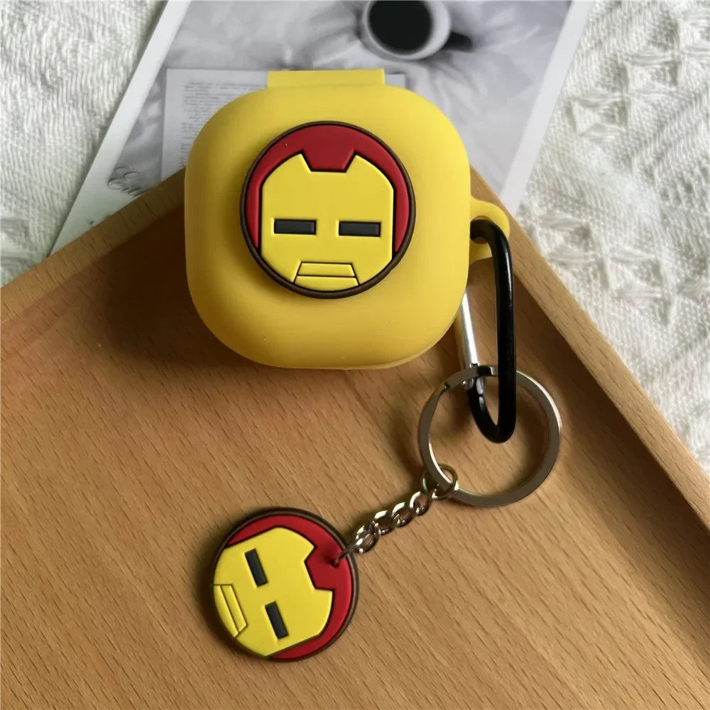 Cartoon Silicone Bluetooth Earphone Protective Case Suitable for SHOKZ OpenFit 2 T920 Scratch Resistant Earphone Case Caseverse