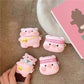 Bluetooth headset case Cartoon Pig cute wind silicone ear case, applicable to Airpods1/2, Airpods Pro, Airpods Pro2, Airpods3 Caseverse