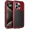 Armor Metal Aluminum Shockproof Phone Case for iPhone 15 14 Pro 12 11 Pro Max X XS XR 6 8 Plus Outdoor Military Cover - Caseverse