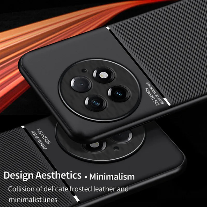 Rugged Protective Cover For OnePlus 13 One Plus 13R Case Built-in Car Magnetic Holder Phone Coque Fundas - Caseverse