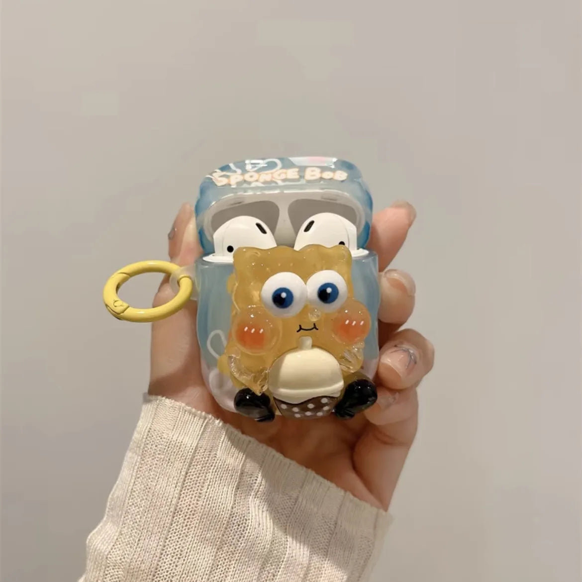 Cute Cartoon Earphone Case for Apple AirPods 4 Case Fresh Candy Color Case for Airpods 1 2 3 Pro Pro2 Protective Cover with Hook Caseverse