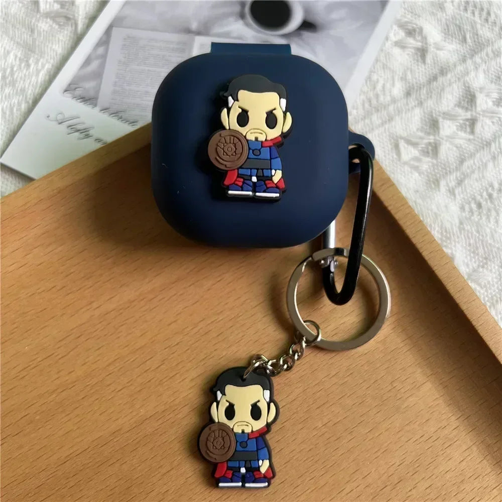 Cartoon Silicone Bluetooth Earphone Protective Case Suitable for SHOKZ OpenFit 2 T920 Scratch Resistant Earphone Case Caseverse