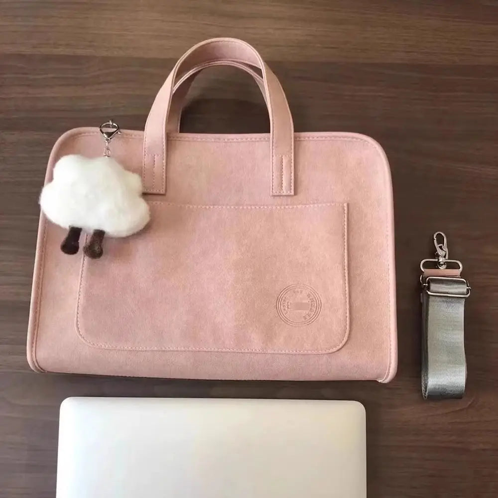 13-14/15-16Inch Laptop Notebook Case Felt Shockproof Tablet Protective Case Multifunctional Breathable Computer Storage Bag