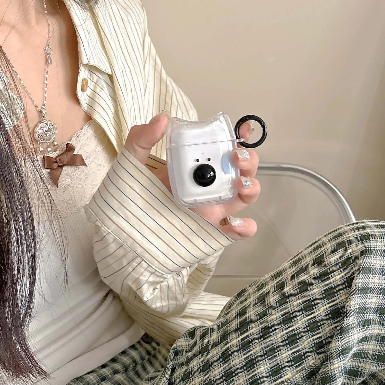 Ins 3D puppy funny dog cartoon wireless bluetooth charging box for apple airpods 1 3 pro 2nd 2 4 relif earphone case Caseverse