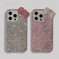 Premium Cute Full Diamond Bow Phone Case Stylish Phone Accessories for iPhone 16 15 14 13 12 11 Pro Max
