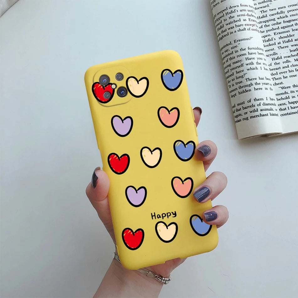 Case For OPPO Reno4 Z 5G Phone Case Cute Flower Cartoon Silicone Soft Back Fundas Cover For OPPO Reno 4Z CPH2065 Reno4Z 5G Coque - Caseverse