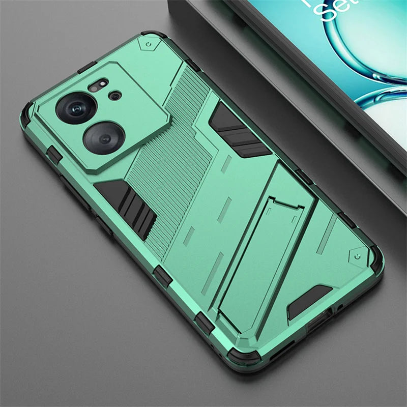 Rugged Armor Shockproof Phone Case For Xiaomi Mi 11 12 13 Lite 14 10T 11T 12T 13T Poco F3 F4 F5 Pro Holder Stand Back Cover - Caseverse
