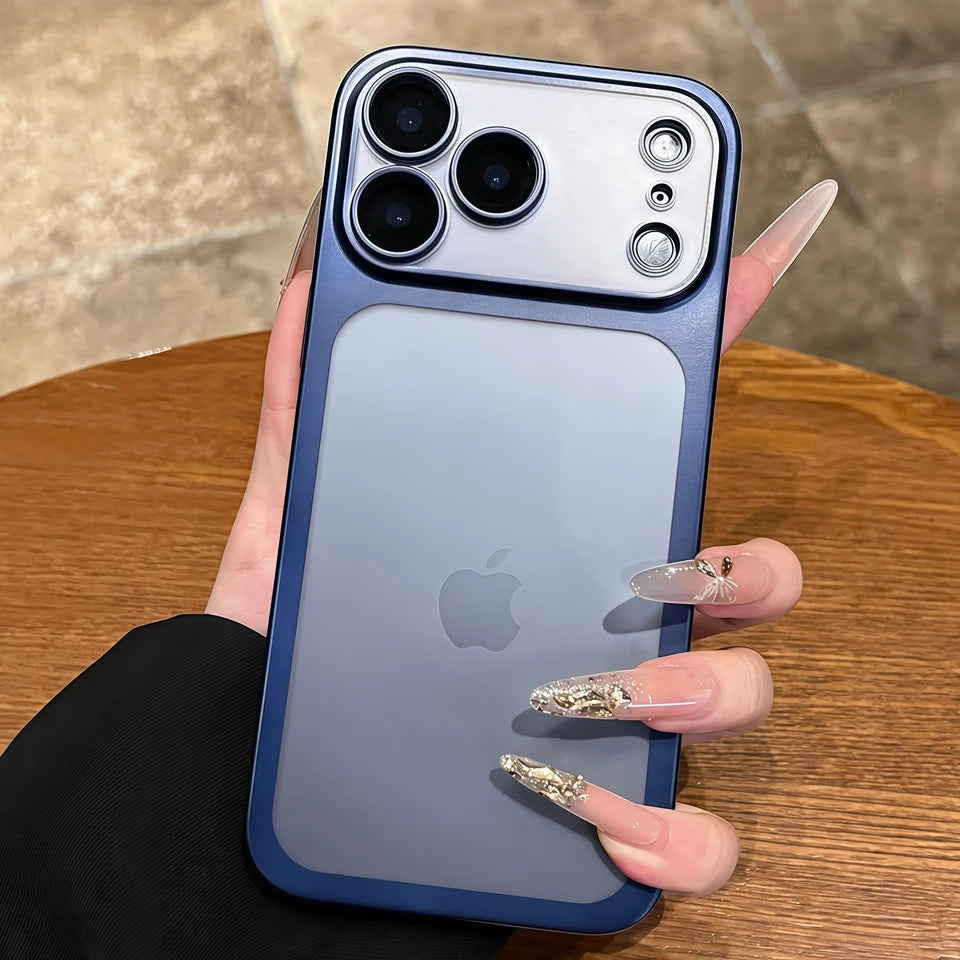 Ultra-thin Phone Case for iPhone 17 Air 16E 14 15 16 13 Pro Max Plus 16Pro 17Pro Max Matte Official Shockproof Protector Cover