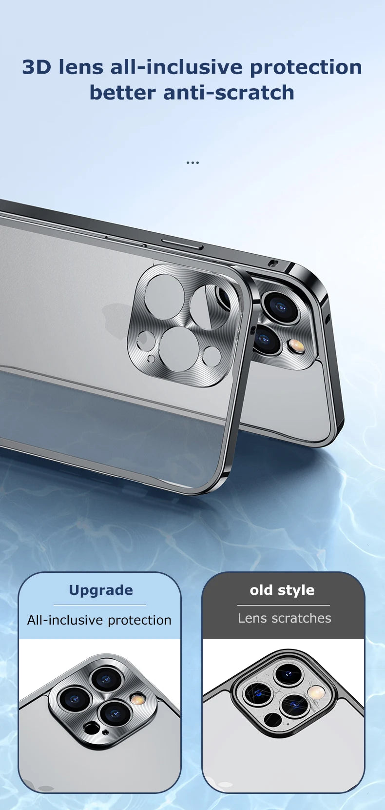 Metal Phone Cases For IPhone 12 13 14 15 16 Pro Max Plus Cover Magnetic Aluminum Frame Phone Shell For Iphone 13 Mini 14 15 Plus Caseverse