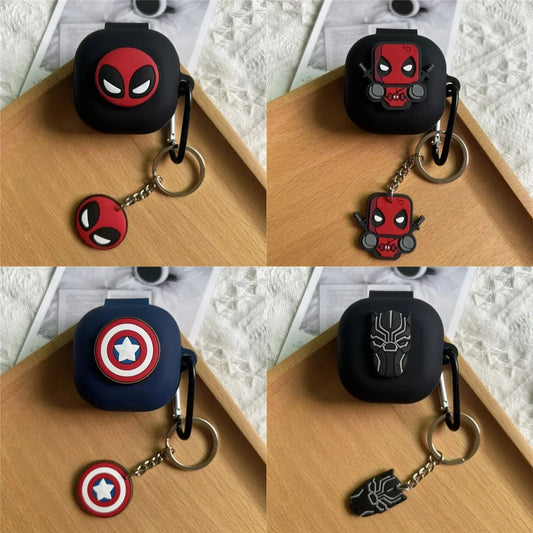 Cartoon Silicone Bluetooth Earphone Protective Case Suitable for SHOKZ OpenFit 2 T920 Scratch Resistant Earphone Case Caseverse