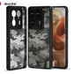 IBMRS for Motorola Edge 50 Ultra Case,(Military-Grade Protection) Shockproof Translucent  Phone Case(Camo Black) - Caseverse