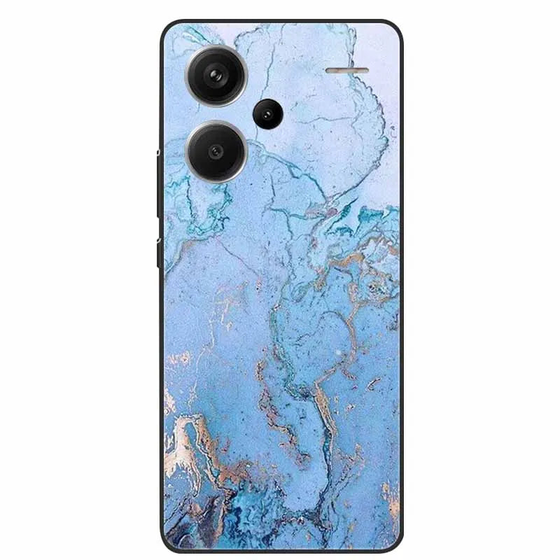For Xiaomi Redmi Note 13 Pro+ Plus Case Fashion Marble Silicon Soft TPU Back Cover On Redmi Note 13 Pro Plus 5G Phone Cases Cool - Caseverse
