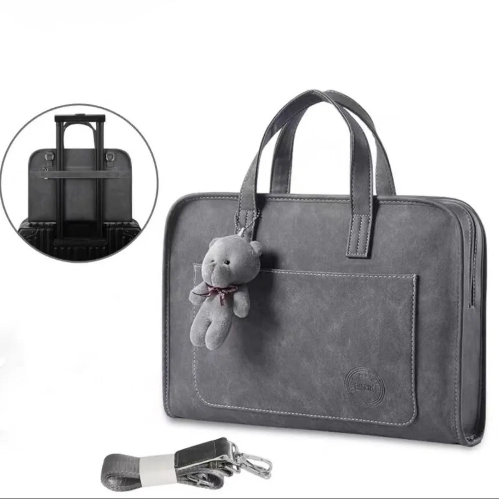 13-14/15-16Inch Laptop Notebook Case Felt Shockproof Tablet Protective Case Multifunctional Breathable Computer Storage Bag