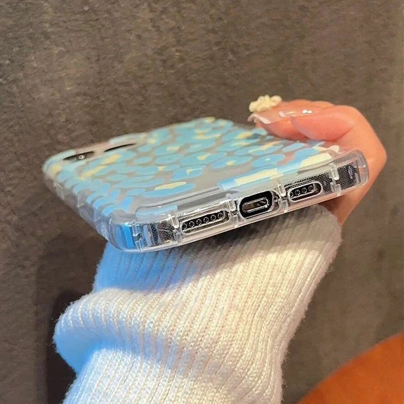 Leopard Design Stylish Pink Pattern Phone Case For iPhone 16 15 14 13 Pro Max 11 12Mini 16E SE 7 8 Plus X XR XS Soft Clear Cover - Caseverse