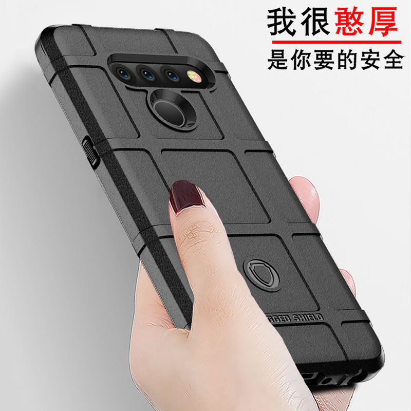 Rugged Shield Shockproof Phone Case For LG V50 V50S G8X V60 G8 G8S ThinQ Soft TPU Silicone Protective Back Cover Fundas - Caseverse