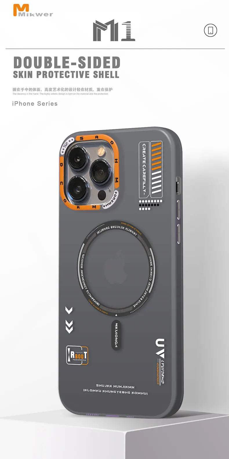 Matte Magnetic Phone Case For iPhone 16 15 14 13 12 Pro Max Megsafe Wireless Charge Frosted Back Metal Lens Frame Buttons Cover