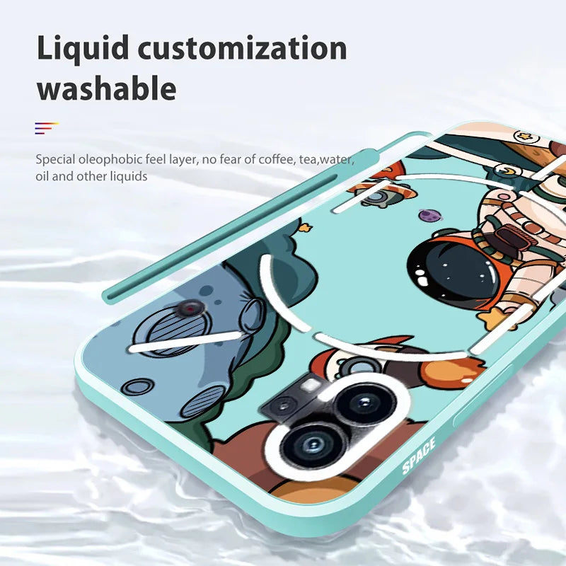 Liquid Silicone Case for Nothing Phone 1 Protective Case Phone 1  Full Wrap Drop-proof Soft Case - Caseverse