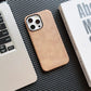 Luxury Business Vintage Leather Magnetic Phone Case for IPhone 16 Plus 15 14 13 12 Pro Max Metal Camera Frame Shockproof Cover Caseverse