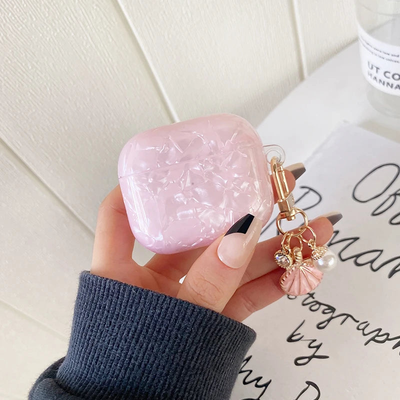 Clearance_Luxury Girls Pearl Case For Airpods Pro 2 1 Case For Apple AirPods Pro 2 3 Case Cover For Airpods Pro With Keychain Ea Caseverse