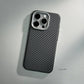 Carbon Fibre Magnetic Phone Case 16 Cover for iPhone 15 14 Pro Max Wireless Charging MagSafe Shell Alloy Camera Ring Armor Funda Caseverse